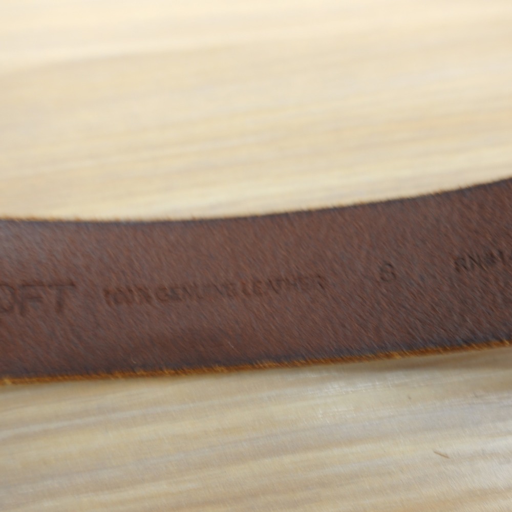 Ren Faire Leather Knot Belt Women SMALL Brown Swashbuckler Pirate LIVE LOVE LOFT - Picture 4 of 11